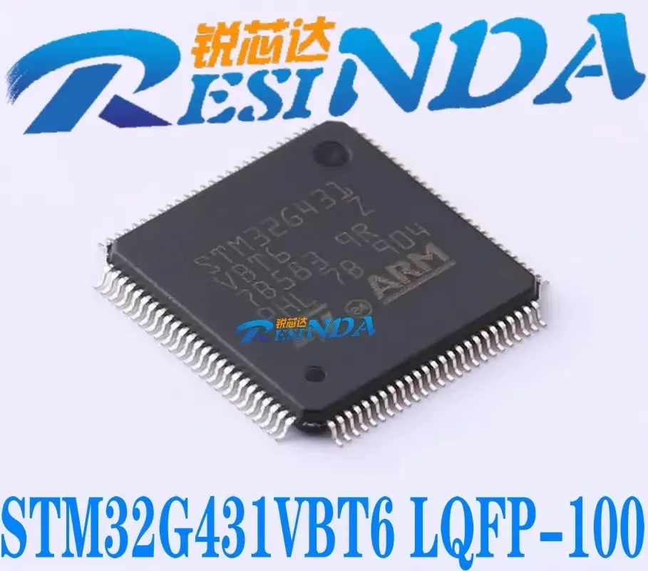 Original STM32G431VBT6 LQFP-100 ARM Cortex-M4 32-bit microcontroller-MCU