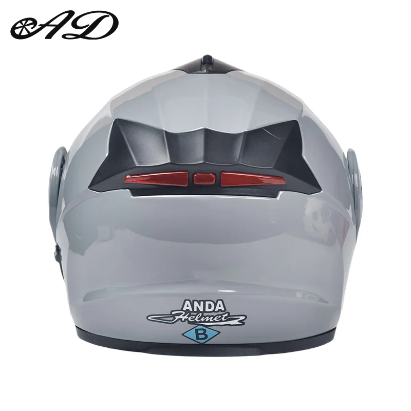 Hot Selling Item Unisex Double Lens ABS Motorcycle Helmets AD Motorcycle Motorbike Helmets Head Guard Motorcycle Accessories