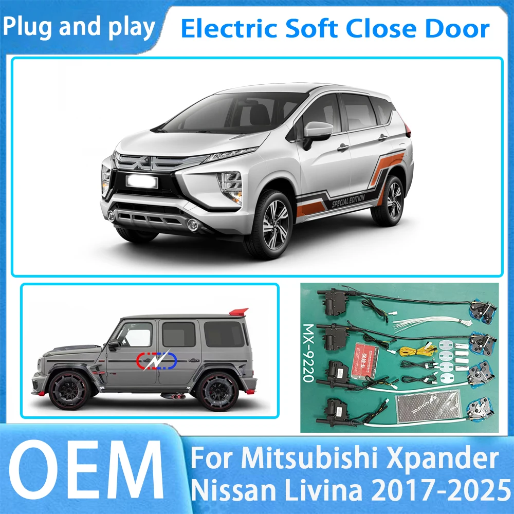 

for Mitsubishi Xpander Nissan Livina OEM Car Soft Close Door System Automatic Electric Auto Pull Power Latch Power Closing Quiet