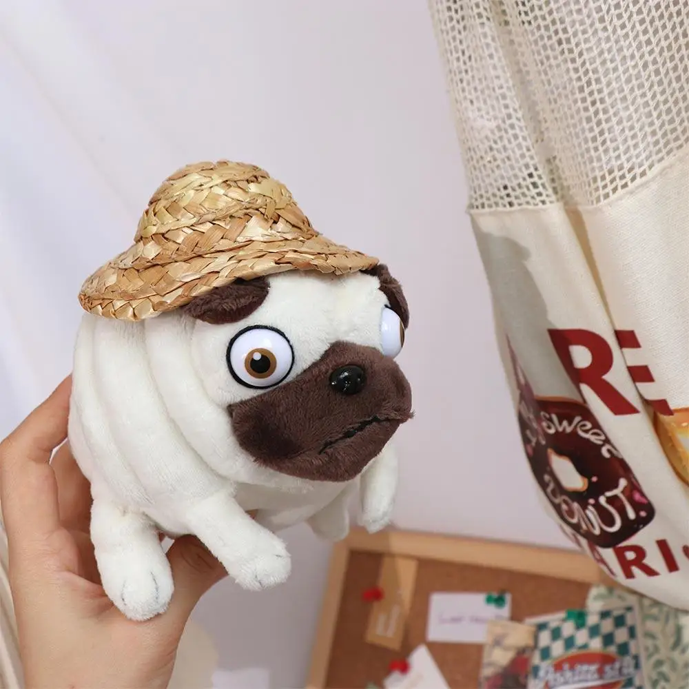 Begeleiden Speelgoed Zitten Pug Honden Kamer Decoratie Zacht Speelgoed Pug Hond Pluche Pop Knuffel Elf Dikke Pug Knuffels Pug Hond Knuffel