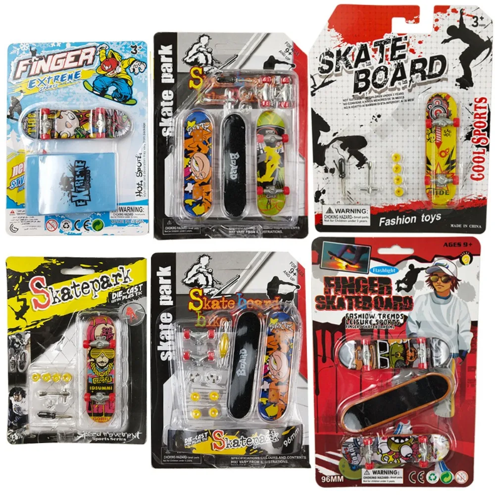 Zuzer – Lot De 50 Finger Skateboards En ABS – Mini Skate à Doigt Pour Enfants – Cadeau