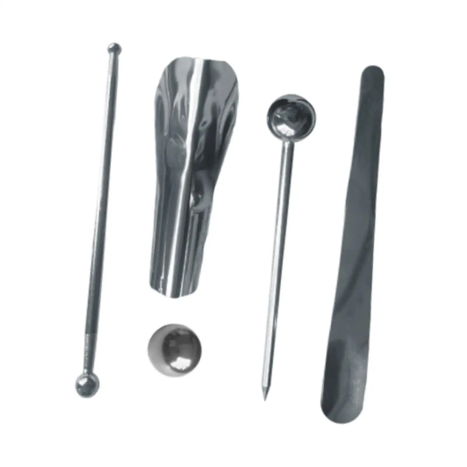 Set alat Caulking bola logam dempul ubin untuk dekorasi rumah tangga kamar mandi
