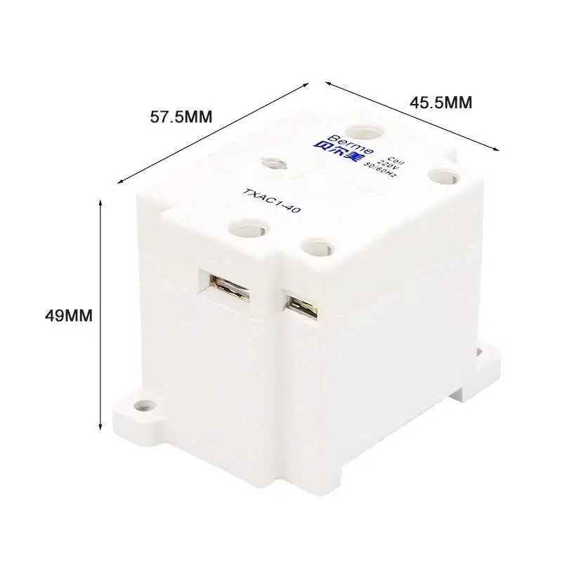 TXAC1-25 Single Pole AC Contactor TXAC1-40 Injection Molding Machine 220V Relay TXAC1-10