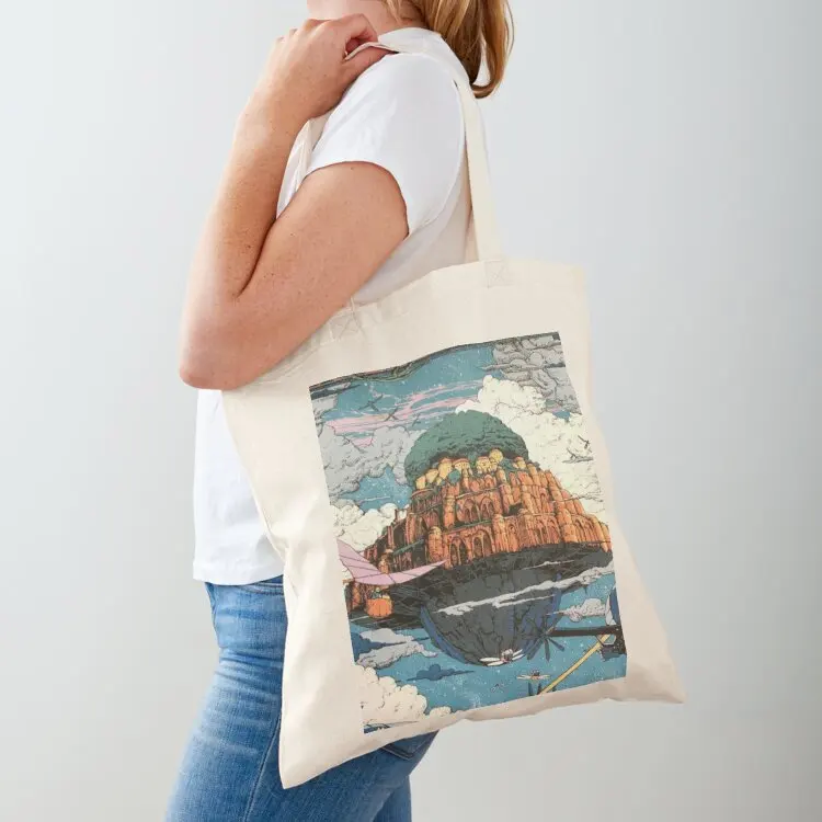 Miyazaki the castle in the sky robot / the castle in the sky Tote Bag