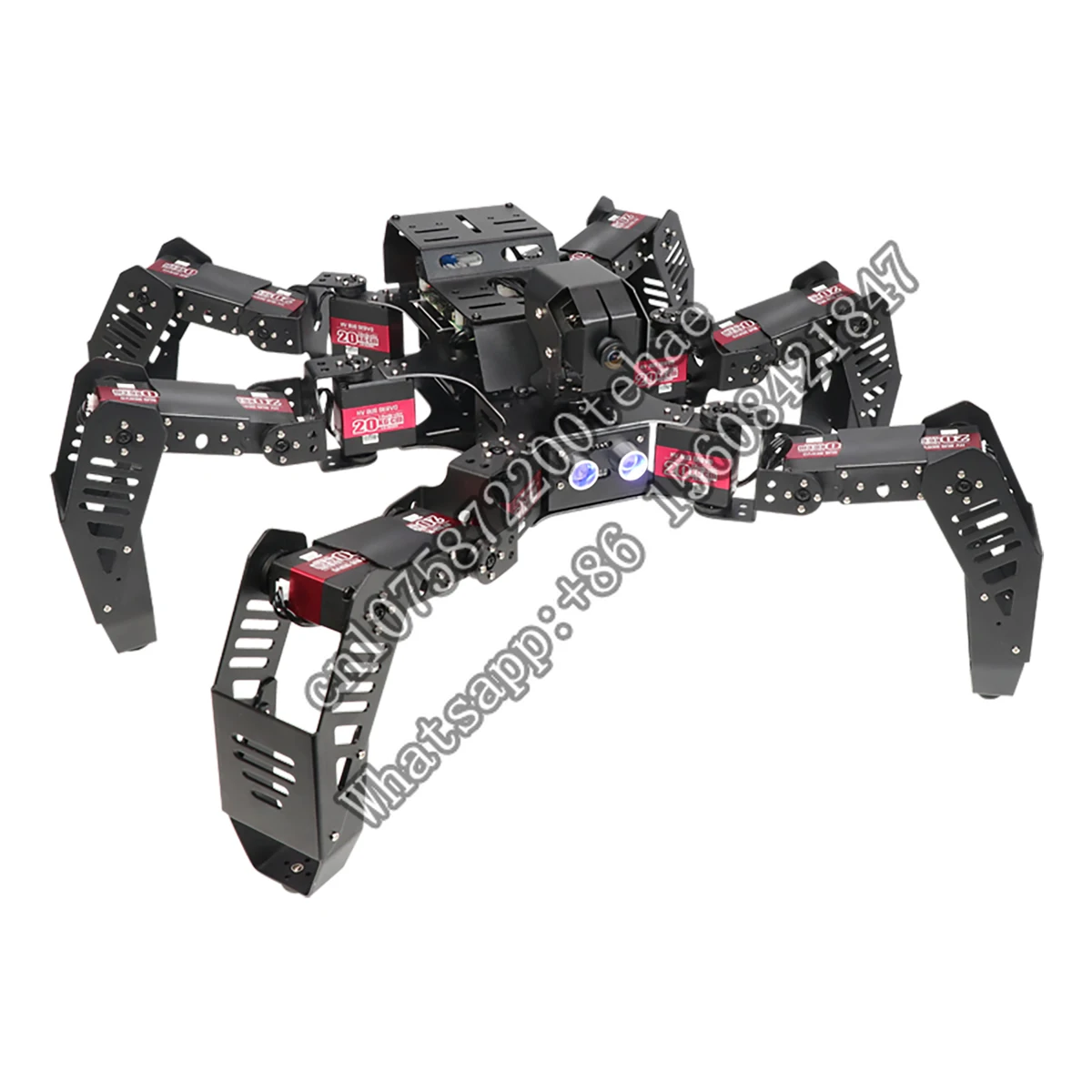 Hiwonder-AI Intelligent Vision Hexapod Robot, SpiderPi, Raspberry Pi, Programa Educacional