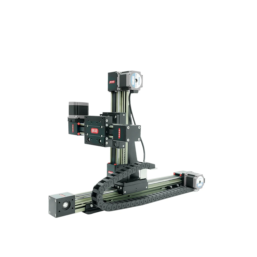 100-6000mm Stroke Cnc Stage Actuator Axis Aluminum Linear Slide Rail Sliding Table Guide Linear Actuator
