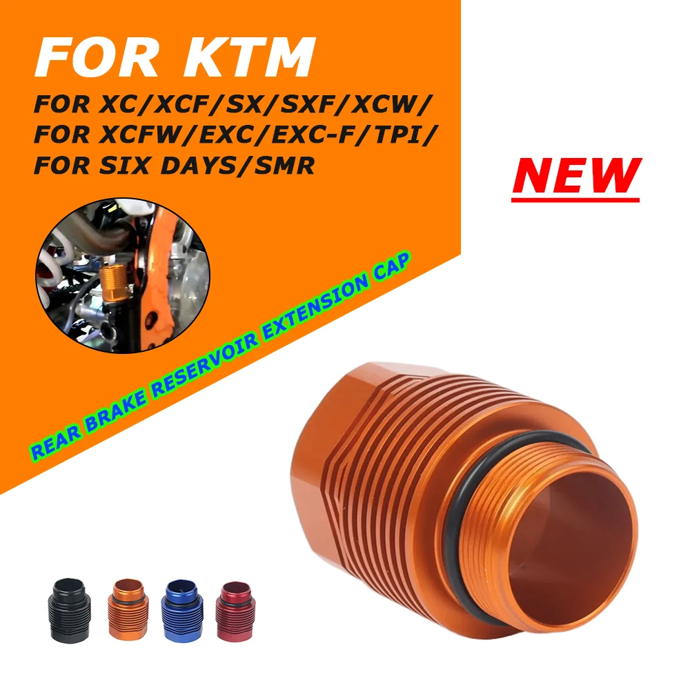 Extensor de reservatório de freio traseiro para motocicleta, proteção de cilindro mestre fluido para ktm xc xcf sx sxf xcw xcfw exc EXC-F tpi 125 - 530 300