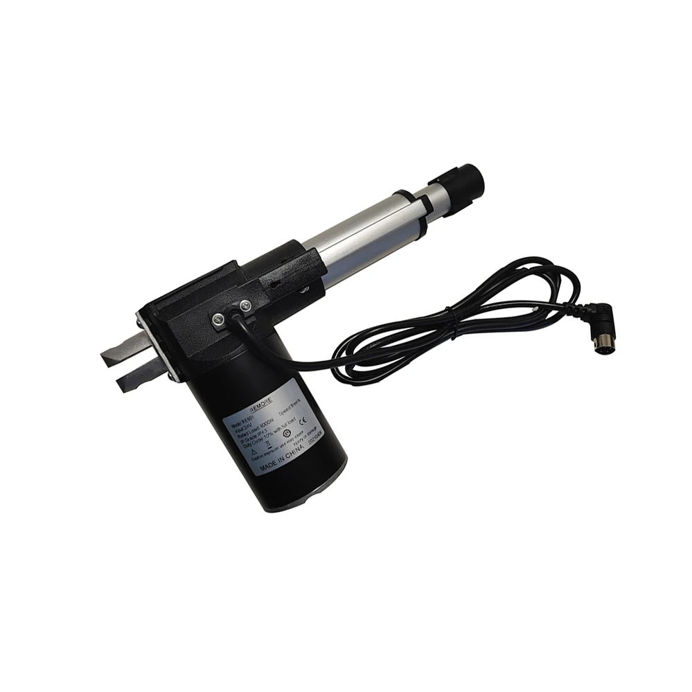 

7000N Force Power Door Lock 12V 60 Inch Permanent Magnet Brush Waterproof Linear Actuator