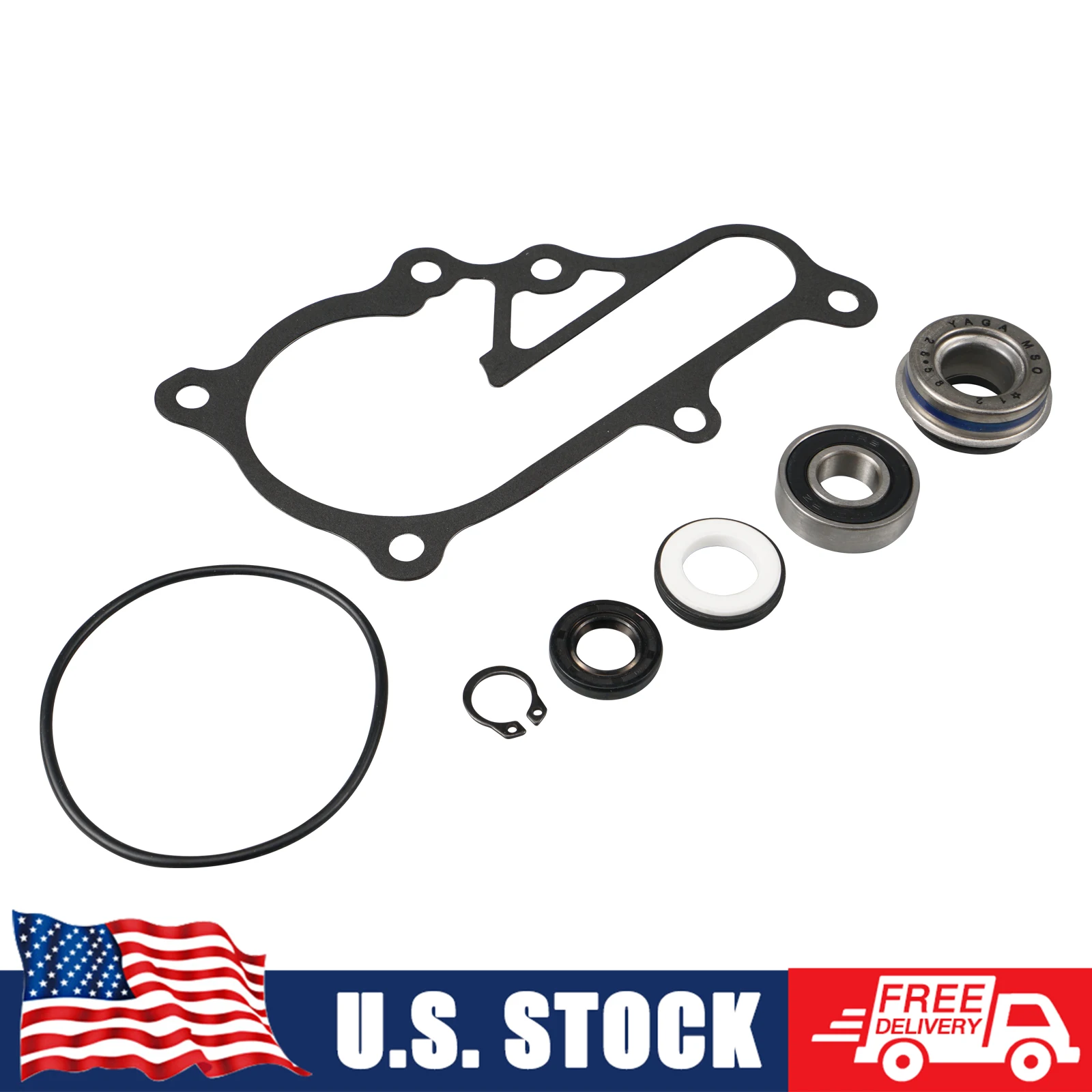 

For Raptor 700 Water Pump Mechanical Seal Gasket Kit ATV For Yamaha Raptor 700 2006-2023 Raptor 700R 2009-23 Redue Water Leakage