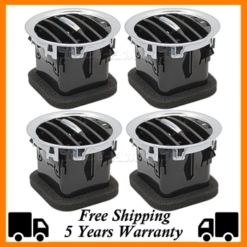 Opel Corsa D Adam용 크롬 에어 벤트 그릴 2201099 13417363 13365420   자동차 인테리어 대시보드 에어컨 콘센트