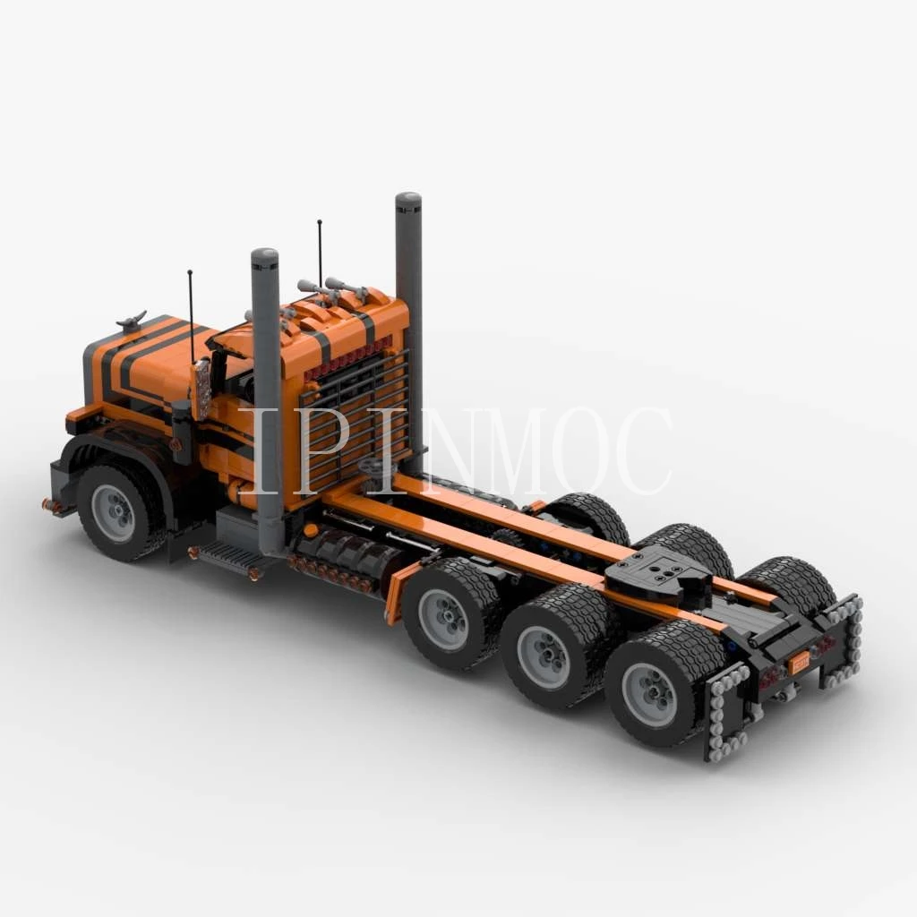 Moc-4533 P 389 Heavy Truck Model With PDF Drawings Building Blocks Bricks Kids Educational DIY Toys Birthday Christmas Gifts