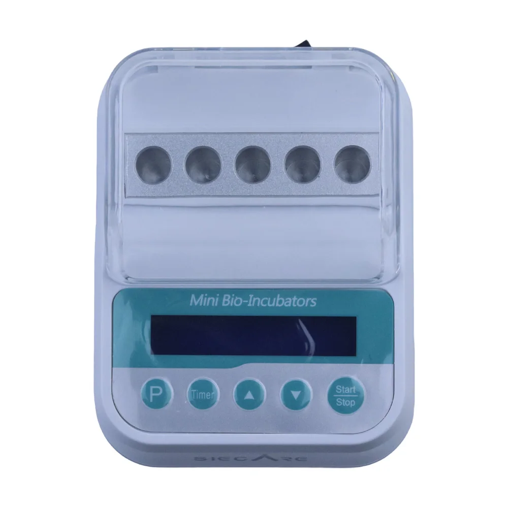 Mini 56°C Biological Indicator Incubator 5 Holes Steam Sterilization Autoclave Lab Thermostat Tester