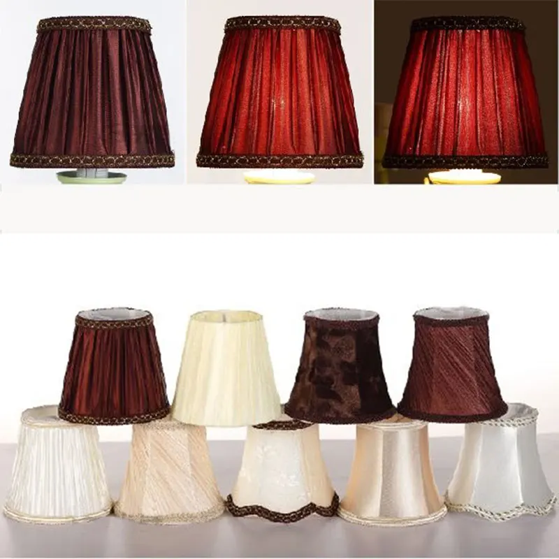 Luxury Retro Lampshade Pointed Bubble Lampshade E14 Lamp Shade Ceiling Pendant Light Table Lamp Hotel Home Decor Lampshade