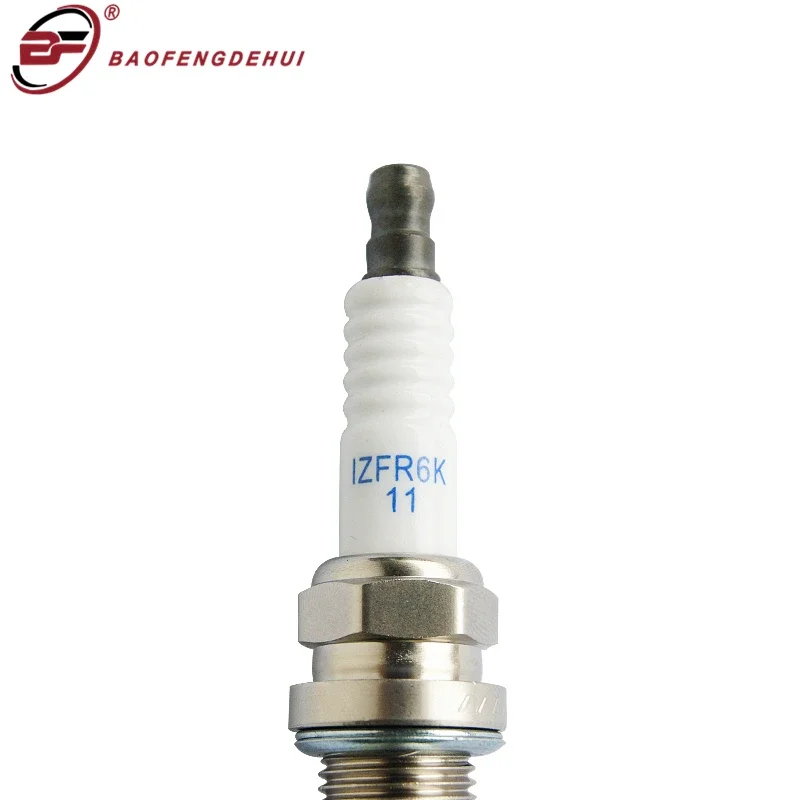 1pc Car Spark Plug PFR6Q-6458 for BMW 12129064619 for DODGE SP000RC9YC for Mercedes 31597803 for VOLVO 2717668