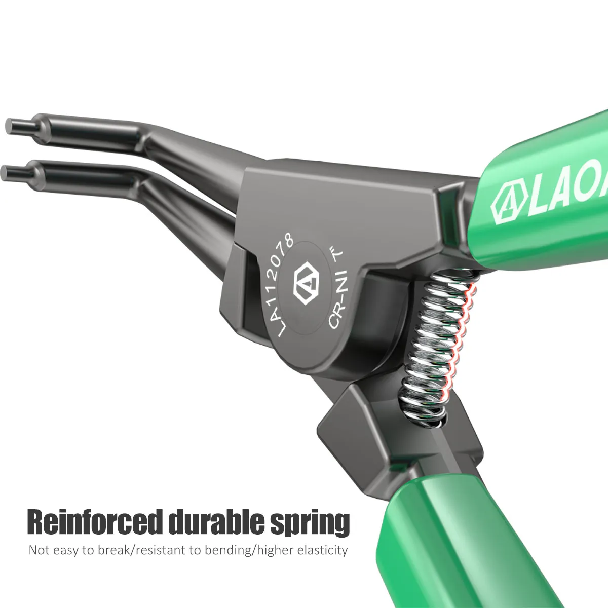 LAOA Spring Retainer Ring Pliers Cardan Shaft Clip Remover And Installer Tool for Automotive Repair Circlip Pliers