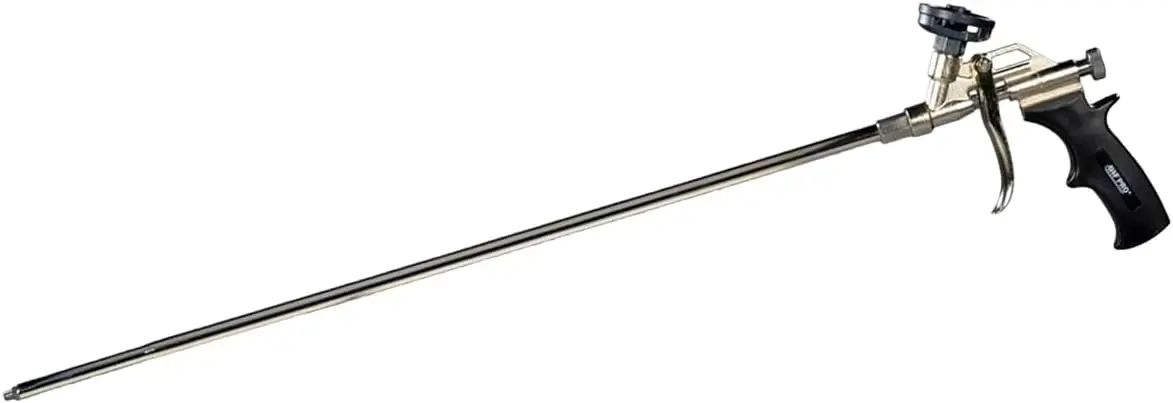 

2' Long Nozzle, PTFE Non Stick Basket, High Precision Foam Insulation Gun with One Hand Adjustment
