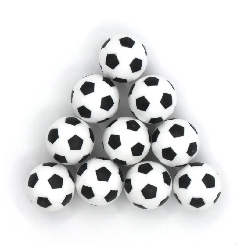 10PCS/Bag 36mm Plastic Soccer Table Football Ball Football Table Games for Kids Club Soccer Game