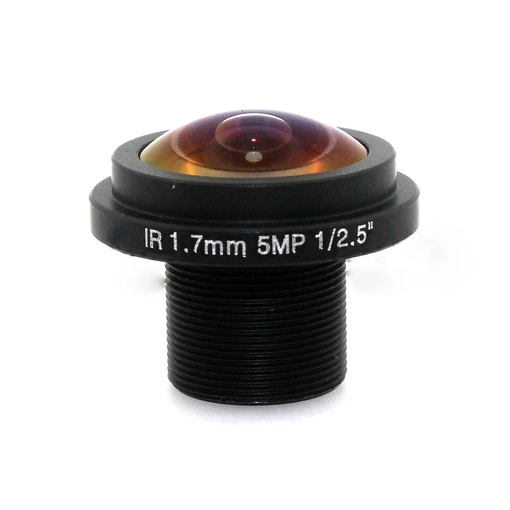 

HD 5mp Fisheye 1.7mm CCTV Lens 170° Wide Angle 1/2.5" IR Board For IP Camera For Both 1/3" And 1/4" CCD Chipsets