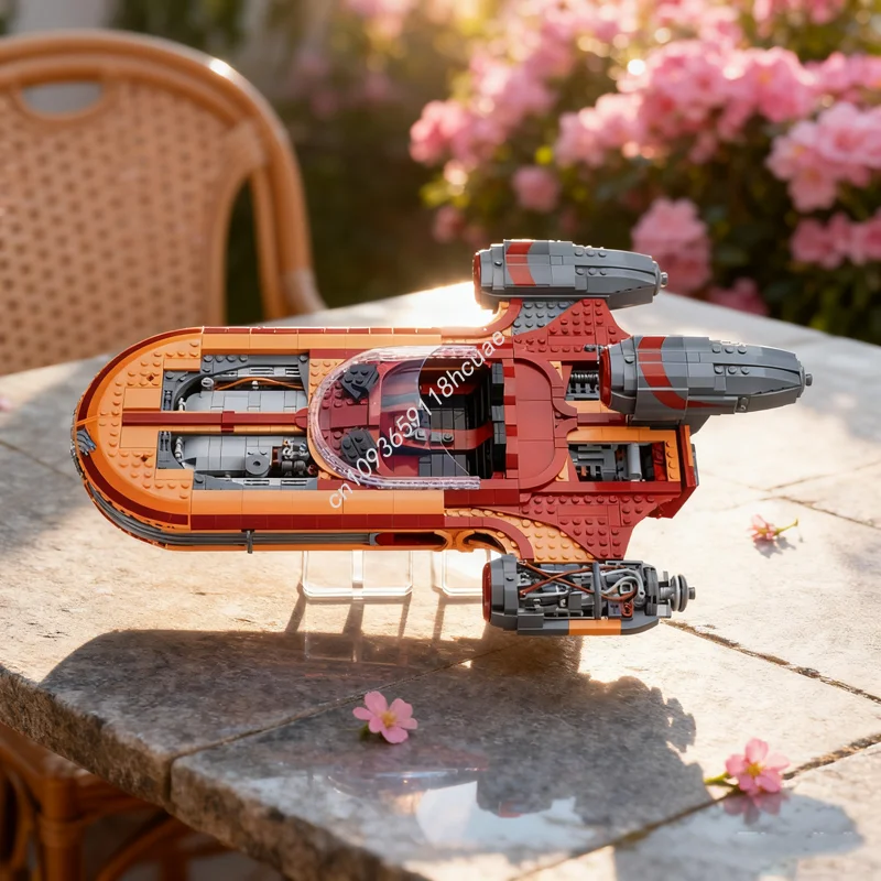 

727pcs MOC UCS Landspeeder Enhanced Edition Model Building Blocks Toys Architecture Christmas Gift Assemble Idea Brick Birthday