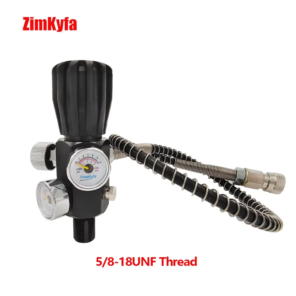 

Air Tank Charging Valve Fill Station Refill Adaptor 5/8-18UNF 4500Psi with Enhanced High Pressure Hose PCP