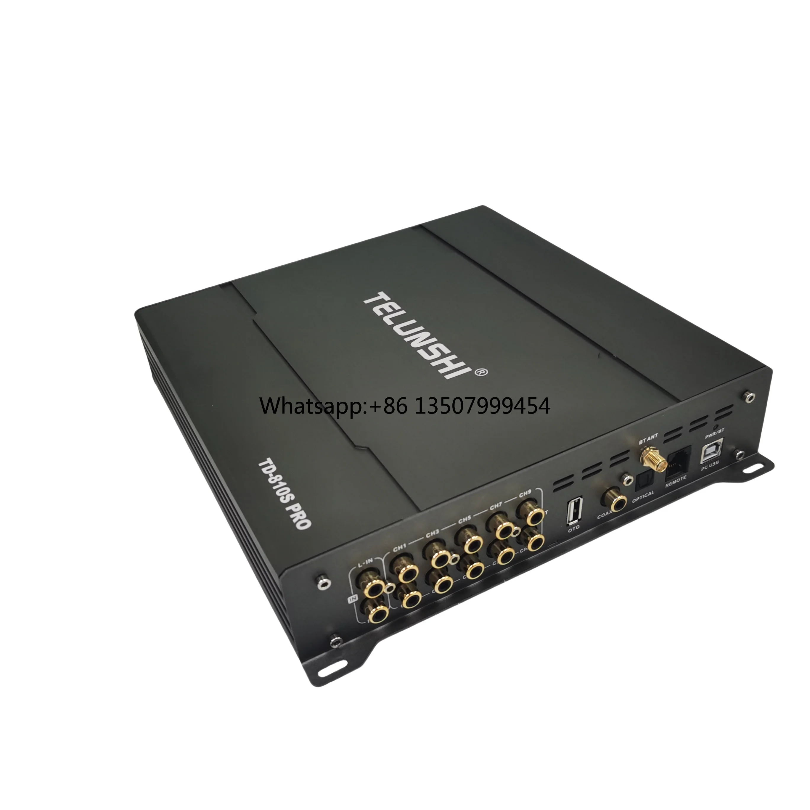 Customized Automotive Audio System with DSP Professional Digital Amplifier and Crossovers Professional Audio Solution