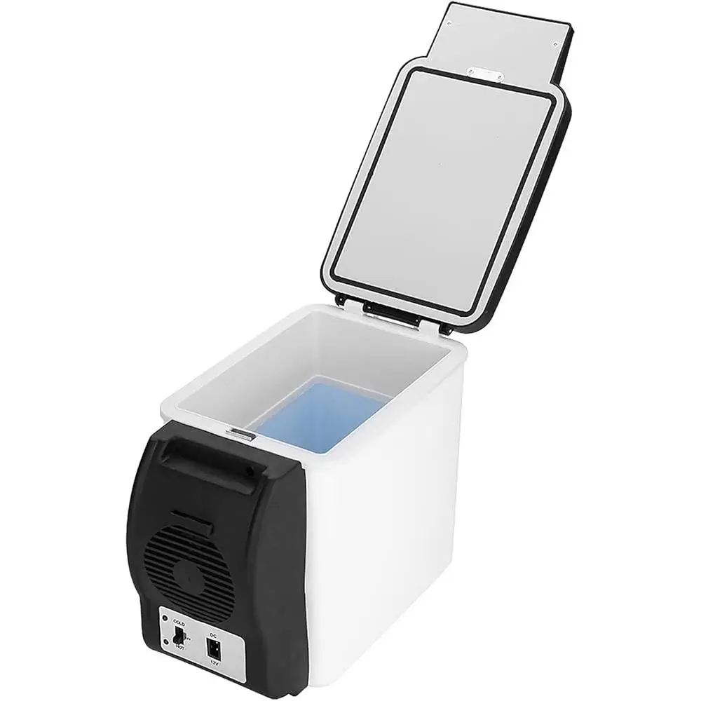 Portable 6L Car Fridge Cooler Warmer Electric Compact Refrigerator Camping Outdoor Travel Easy Plug In Use