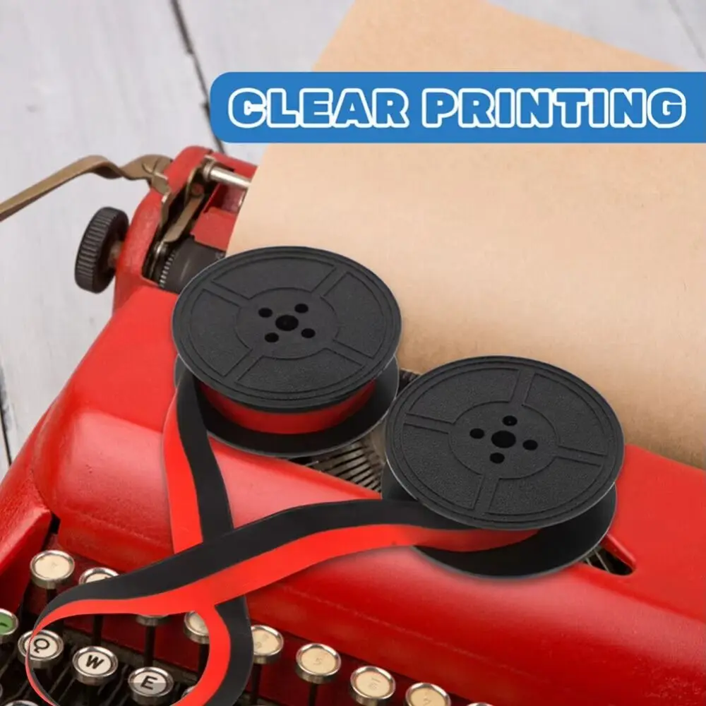 Fresh Ink Typewriter Ribbon Twin Spool Portable Design Typewriter Ribbon Spool Replacement Calculator Ribbons
