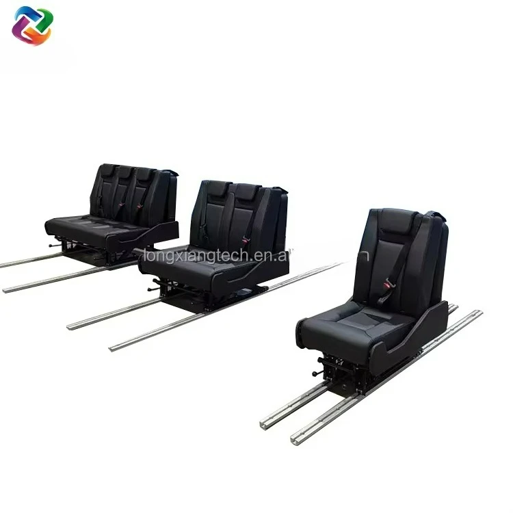 2026 New Style Customized Multiple Function 3-fold Convertible Leather Luxury Bed Seat for Motorhome Camper Campervan