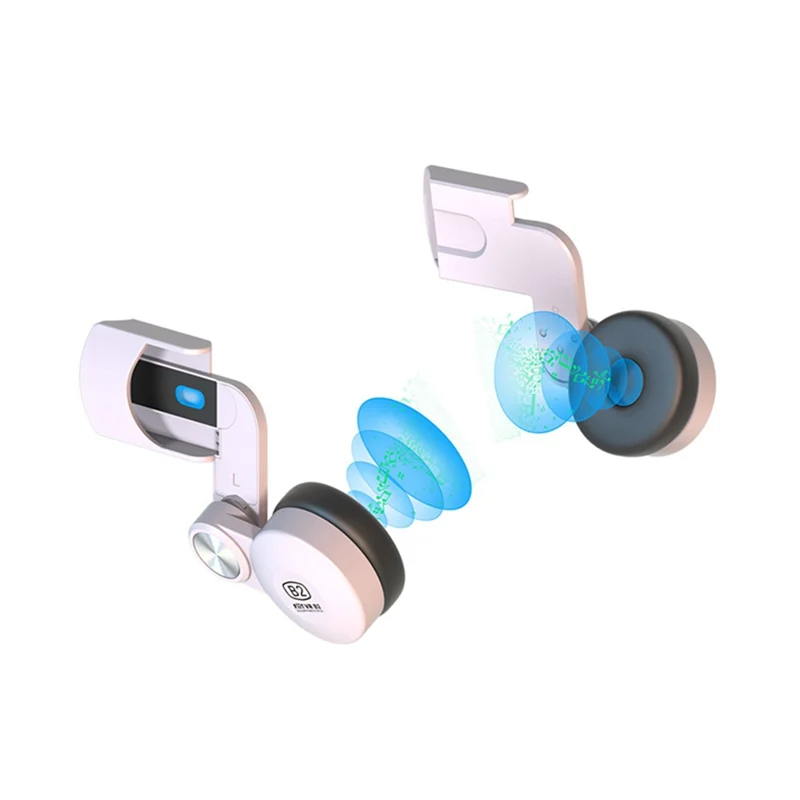 Per cuffie Oculus Quest2 Cuffie antirumore VR II Quest2 Cuffie canalate Accessori per copricapi portatili