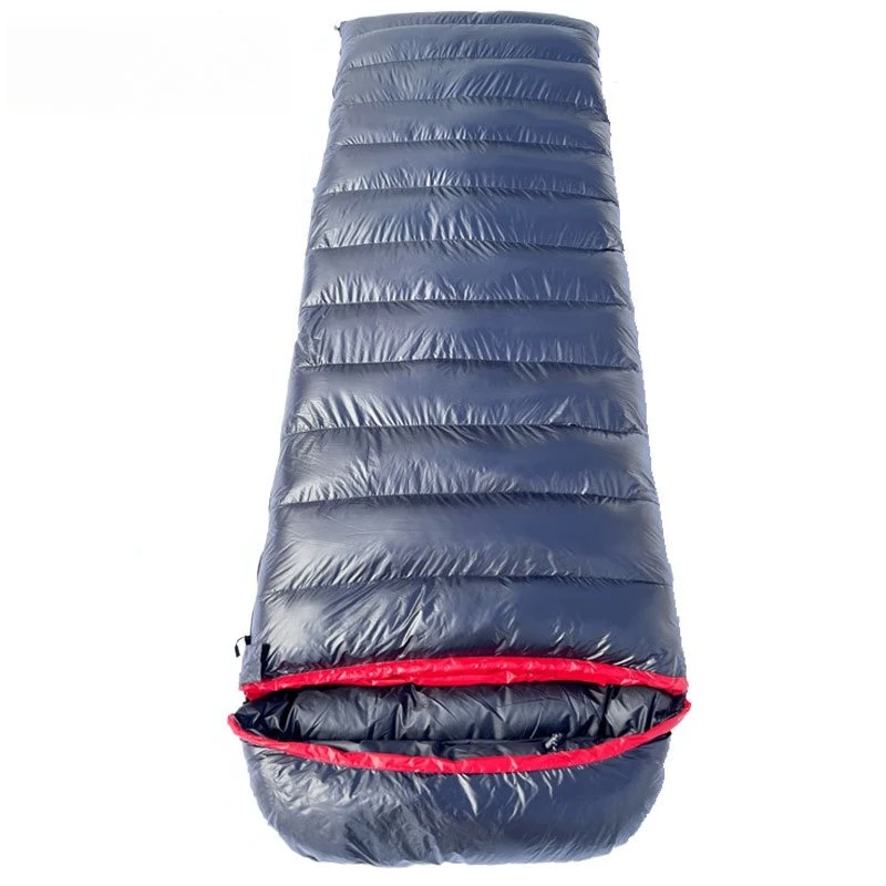 Outdoor Envelope Down Sleeping Bag Camping Winter Thickened Cold-proof Water-proof Warm Adult Duck Down Sleeping Bag