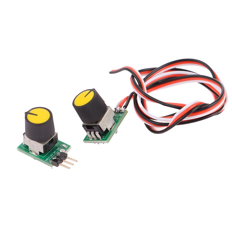 Small Volume Rudder Electromechanical Adjustment Tester DIY Brushless Fan Simple Aircraft Model Motor PWM Governor