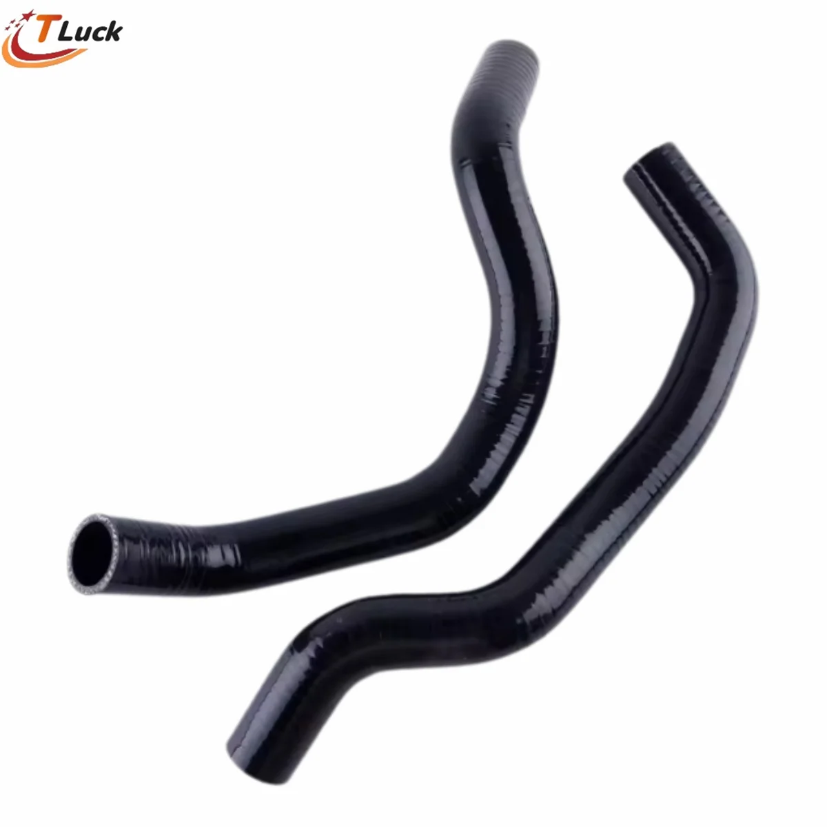 2PCS Silicone Radiator Water Coolant Tube Hose Pipe Kit For 2002-2008 Honda Accord EURO- R Acura TSX CL7 K20A