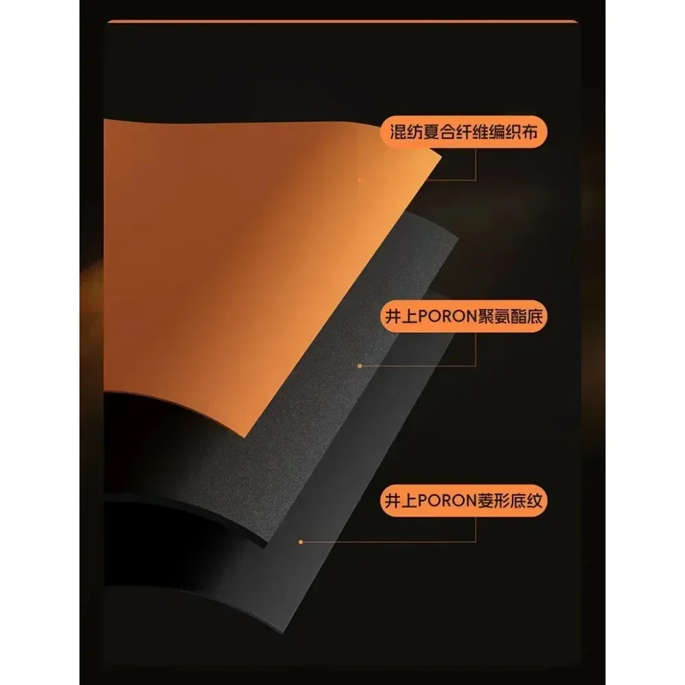 Imagem -03 - Atk Kong Série Esports Mousepad Poron Xsoft Almofadas Antiderrapantes Engrenagens de Jogos de Mesa Laranja Tamanho Grande Acessório de Computador 490x420x4