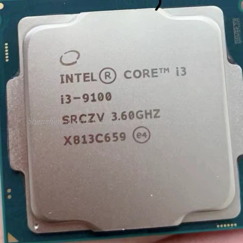 

INTEL Core i3 9100 CPU i3-9100 3.6G Socket 1151 / H4 / LGA1151 14nm Four-core