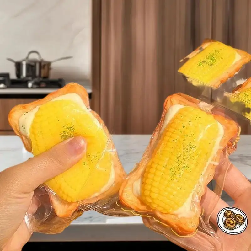 

Цельный пирог с кукурузными яйцами ручной работы, плюшевые игрушки; реквизит для снятия стресса для детских музыкальных игр