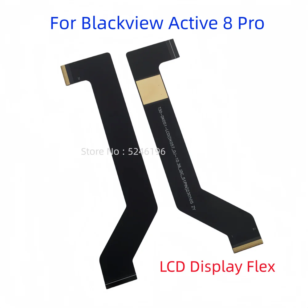 1pcs LCD Display Flex Cable Connector FPC Flex Cable T30-DK051-LCD(DK057-DJ-10.36-I2C-51PIN) For Blackview Oscal Pad 15 Replace