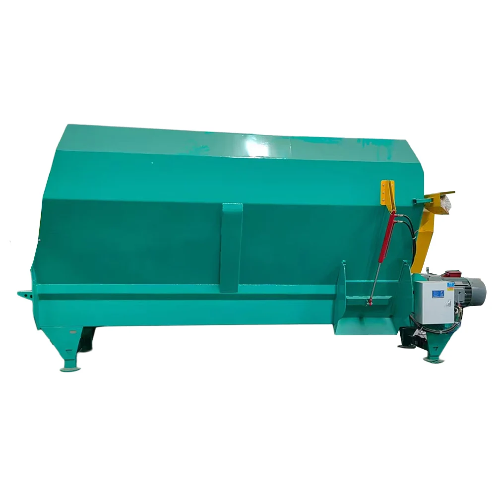 Animal Husbandry Horizontal Livestock Feed Mixer Suitable for Large-scale Farming Total Mixed Ration Preparation