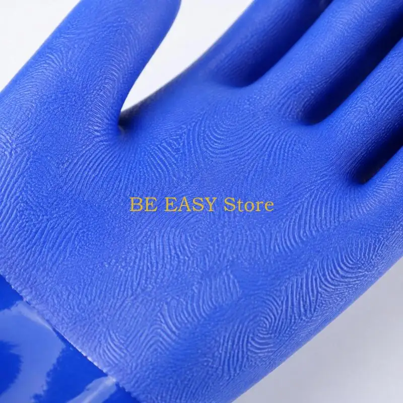 E28F Beekeeping Gloves with Extended Sleeves, Textured Hands and Fingers, Rubber Hand Sections, and Two Complete Sets for