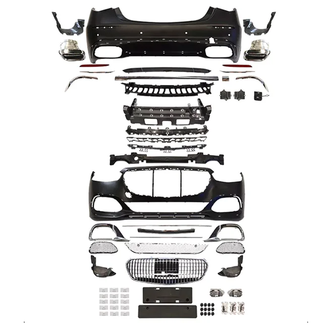 2021/2022 W223 aggiornamento classe S a Maybach bodykit w222 body kit stile maybach per classe s w222 bodyk