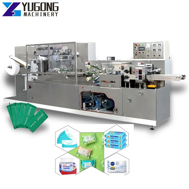 YG Wet Wipes Facial Tissue Machine Wet Tissue Making Machine Fully Automatic/Semi-Automatic Facial Tissue  Wipes Production Line