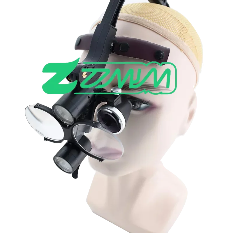 

2.5X 3.5X den tal LED Head Light Lamp for Magnification Binocular Loupes 5W Light Dentisit Surgical Headlight Lab Equipment