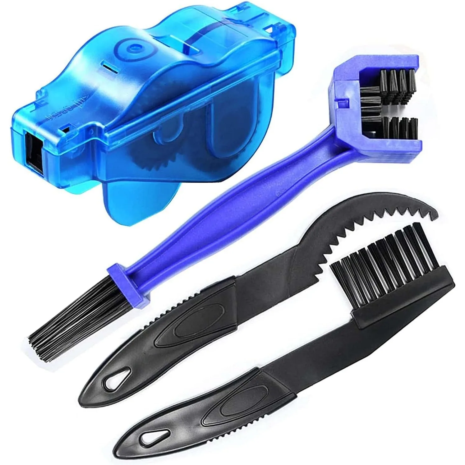 AliExpress Bike Chain Cleaner, 4 Pack Bike Cleaning Kit, Portable Bike Chain Scrubber and Chain Brush, Bicycle Cleaning Brush Tool