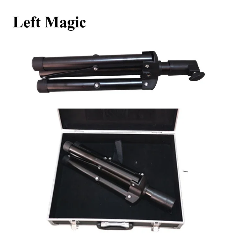 Black Magic Trunk Boutique Tables  Stage Magic Tricks Carrying Case (45*34*13cm) - Magic Props Stage Magic Accessories Gimmick