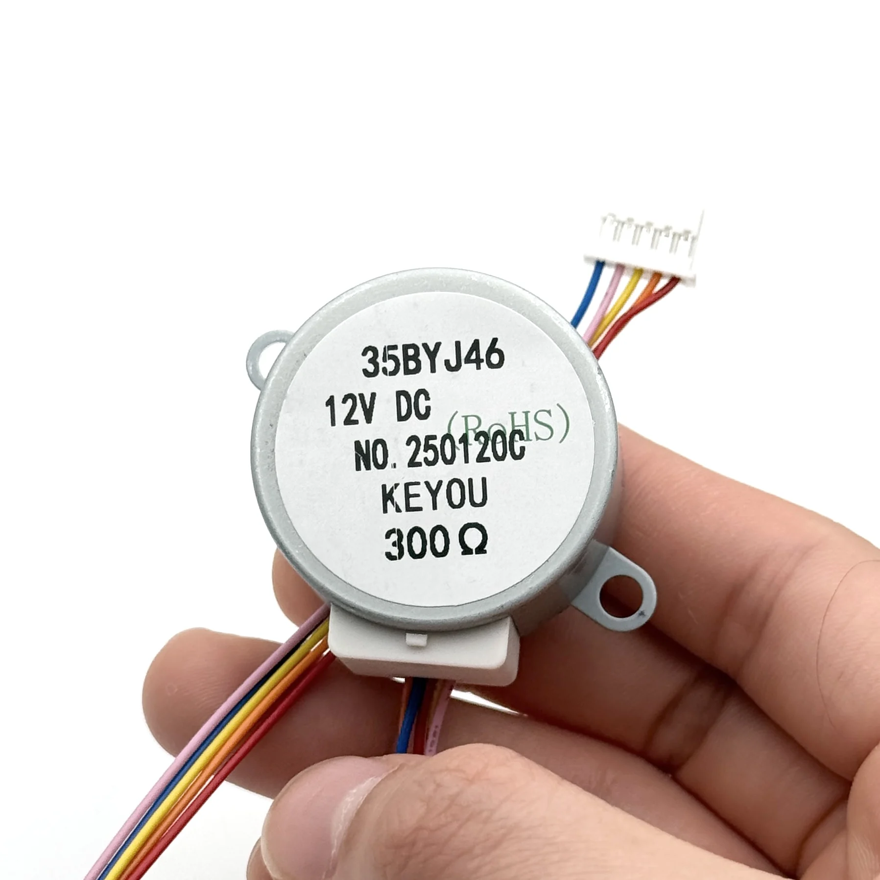 35BYJ46 300 ohm motor de passo DC 5V 12V 24V engrenagem de ímã