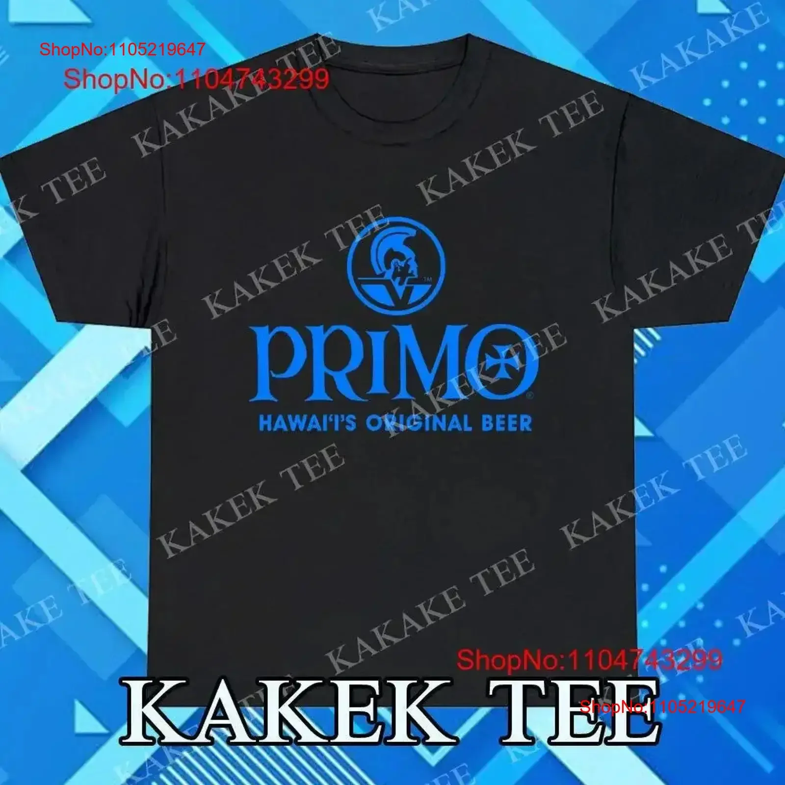 New Primo Hawaiis Original Beer Logo T Shirt Funny Size S to 5XL vintage Washed Versatile Slightly homme Comfortable vintage