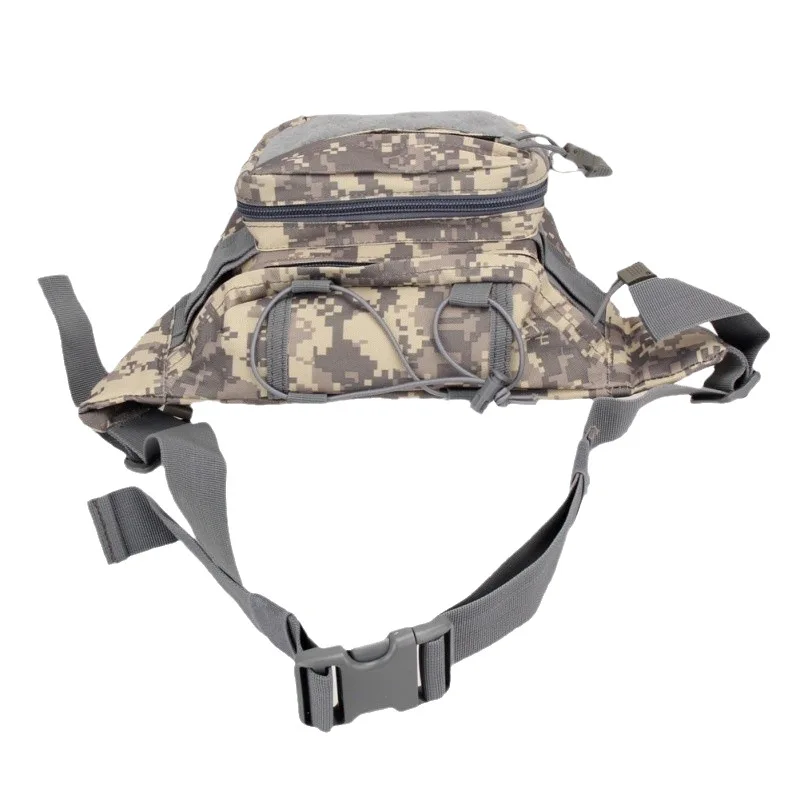 Tactical Crossbody Waist Bag Multifunction Running Pouch for Hiking Cycling Hunting Outdoor Training and Travel view 5