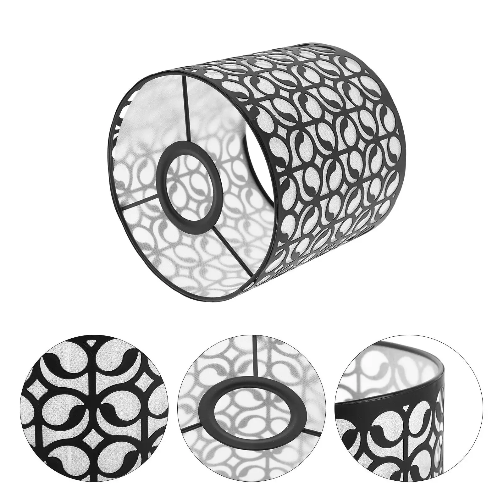 

Черный металлический цилиндрический подвесной светильник E27 в индустриальном стиле с плафоном в виде кошки/сова для спальни, гостиной, столовой