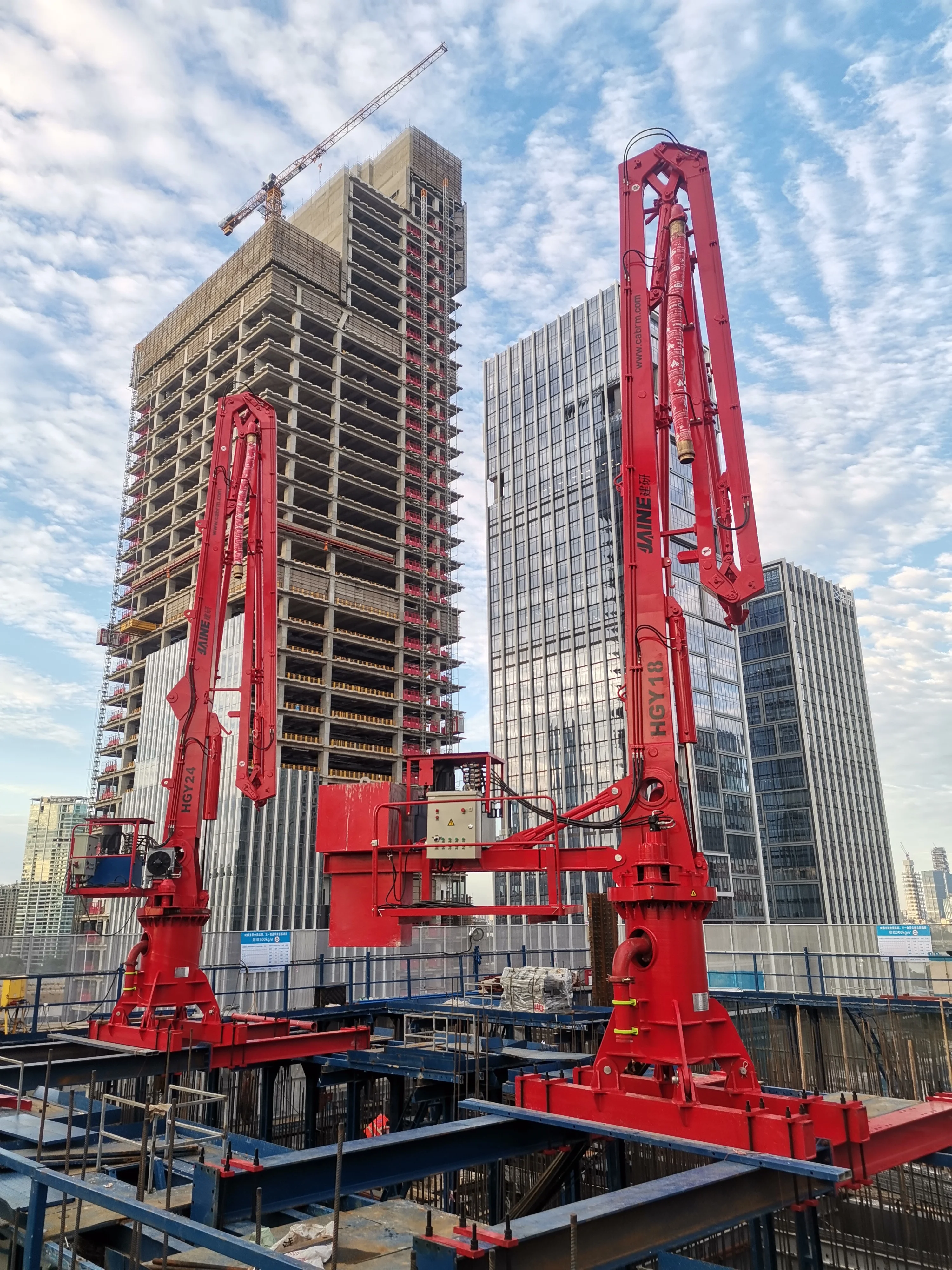 CE Approved Formwork Concrete Placing Boom,concrete Distributor With Compact Structure,concrete Machinery Supplier