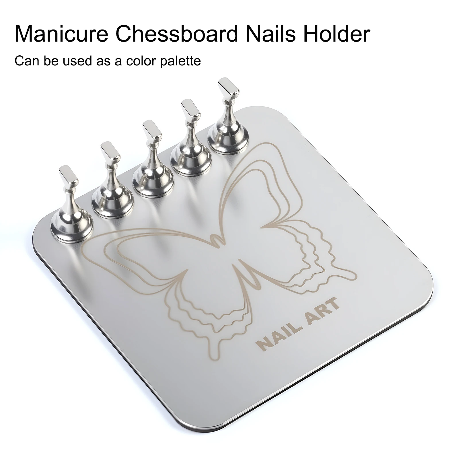 Magnetische Nagel Spitze Display Halter Acryl Display Stand Nagel Spitze Praxis Kunst Ausbildung Stehen Für Malerei Nägel Praxis Maniküre