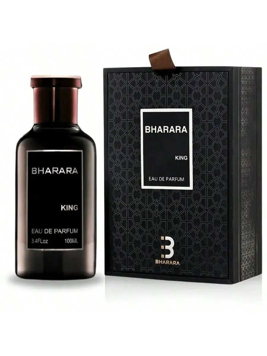 King for Men Eau De Parfum Spray, 3.4 Fl Oz/ 100 ml